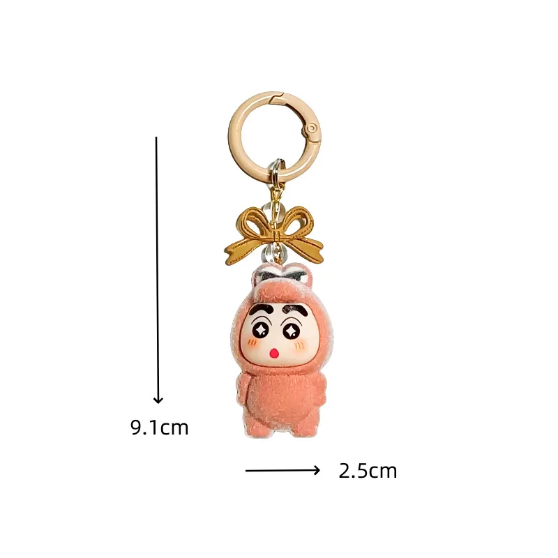 1 pz nuova bambola animale coppia carina borsa portachiavi per cellulare accessori appesi