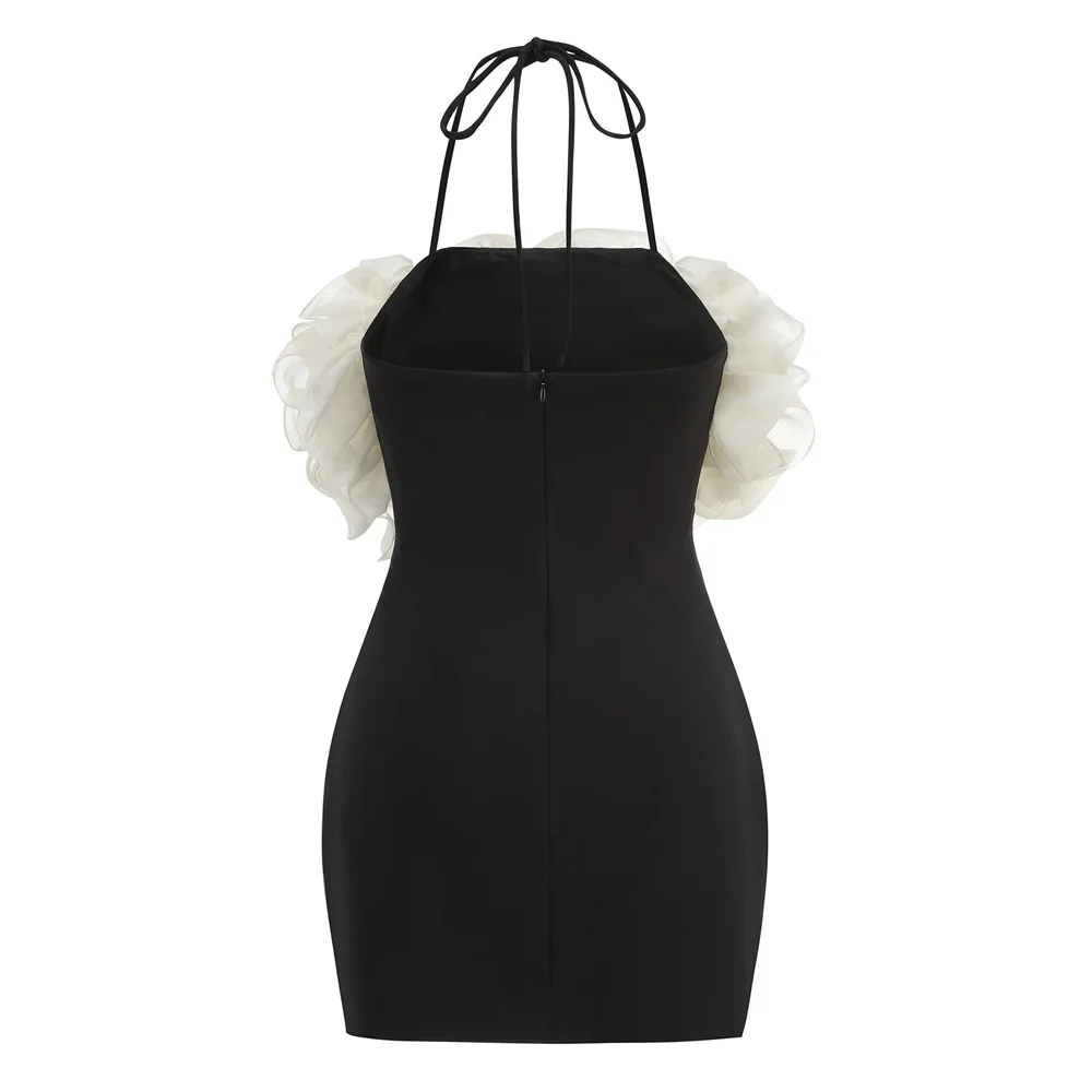 2026 zomer dames strapless jurk, applique lijfje, sexy dames bodycon jurk, Y2K nieuwe mode feestjurk beha