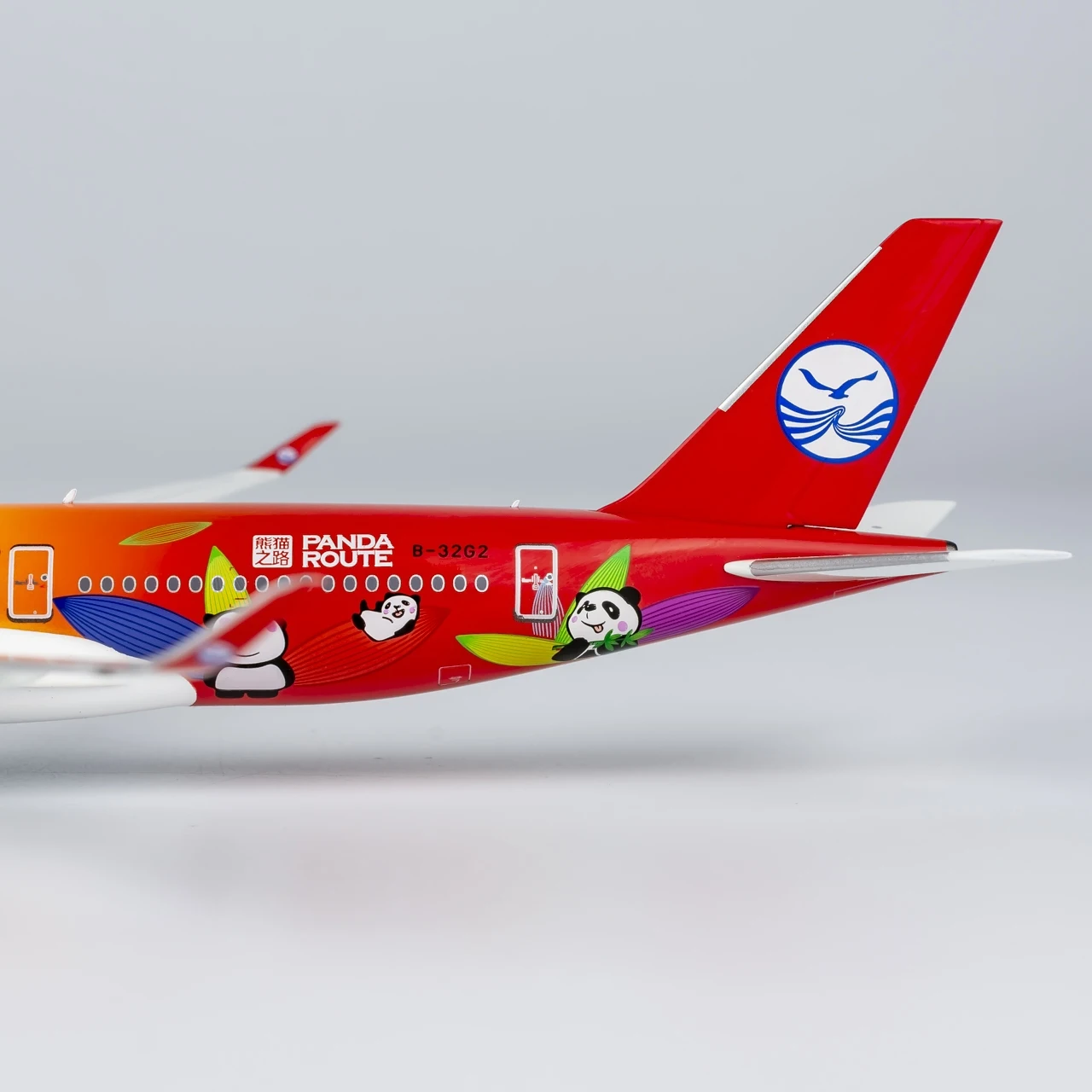 39081 Коллекционный самолет из сплава в подарок, модель NG 1:400 Sichuan Airlines Airbus A350-900, литая под давлением модель самолета B-32G2