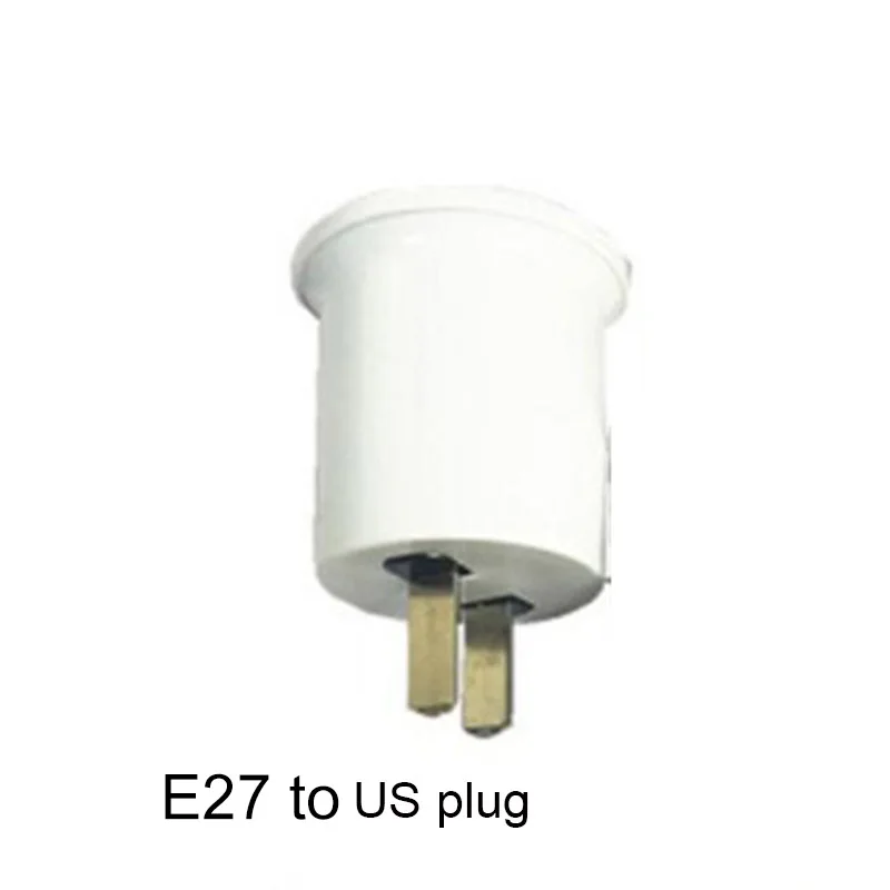 EU Plug E27 Lamp Led Bulb Base Ke EU US Plug Power Socket Lamp Holder Converter Adapter For Light Bulb Lamp