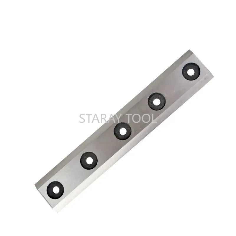 2Pcs 295x55x7mm Wood Chipper Blade Garden Chippers A8 Wood Shredder Machinery