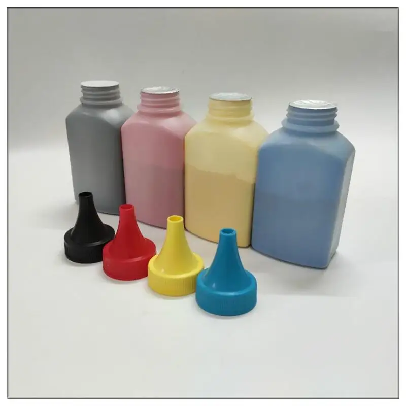 507A CE400A CE401A CE402A CE403A مسحوق حبر، لخرطوشة HP 500 M551 M570 M575 551 طابعة ملونة زجاجة إعادة تعبئة حبر مجموعة مسحوق