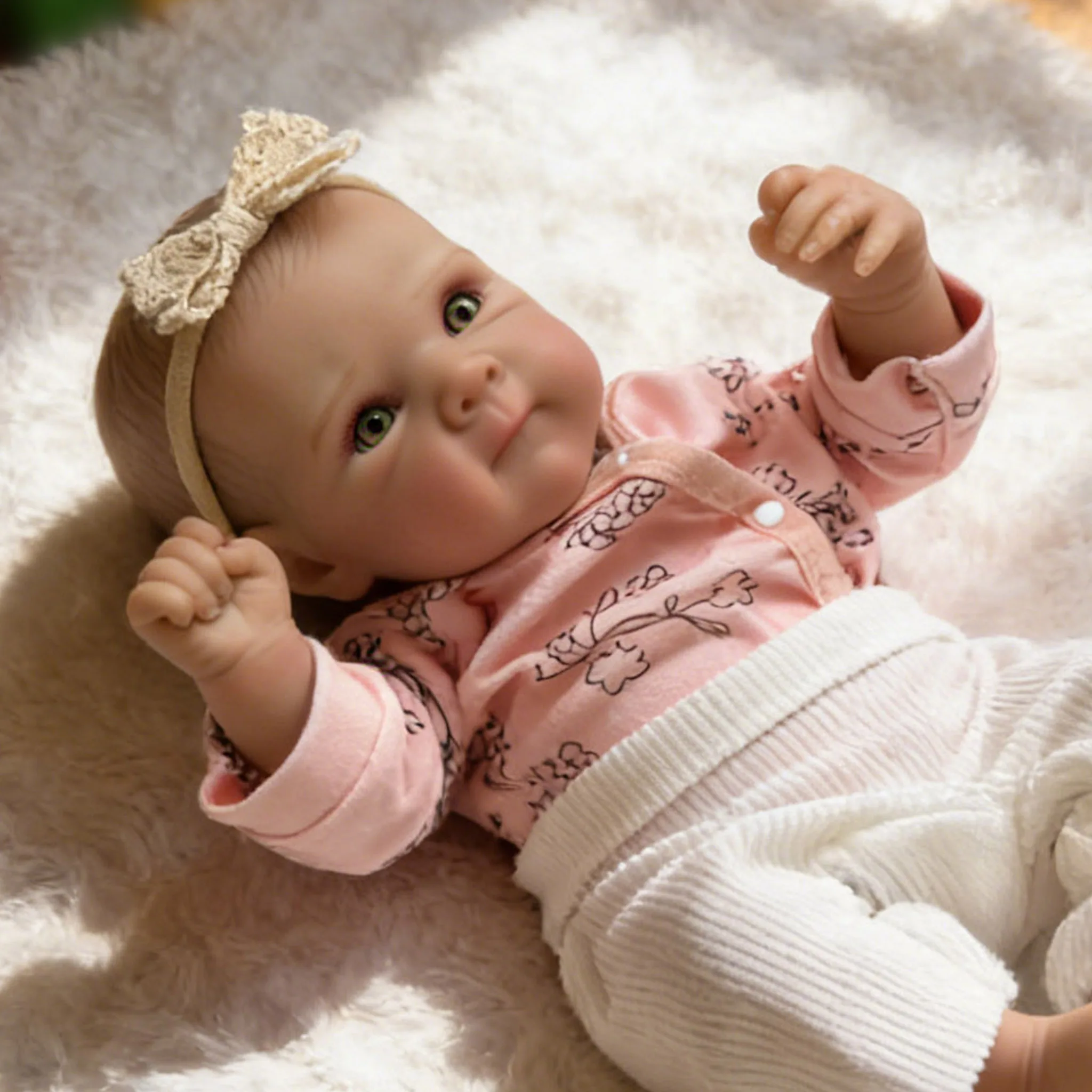 18inch Multiple Layers Painting 3D Skin Lifelike Cuddly Reborn Doll Bettie Soft Cloth Body with Hand Paint Hair Visible Veins