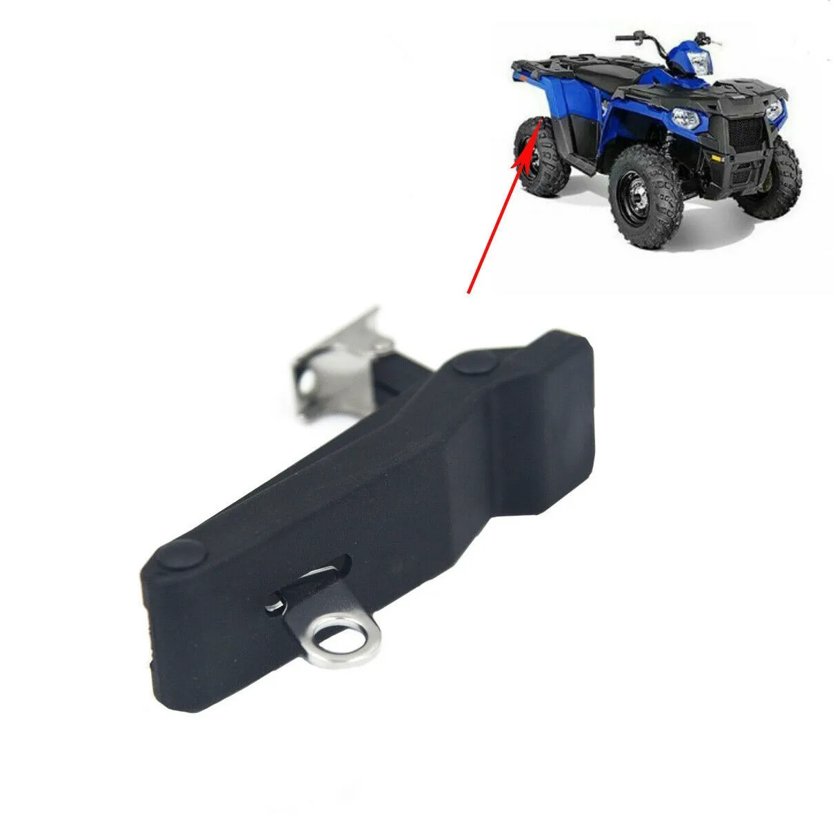 Car Front Cargo Rubber Latch Kit For Polaris Sportsman 500/550/800/850/1000 X2 XP Perfect Replacement Rubber Latch