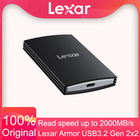 Original Lexar ARMOR 700 Portable SSD 1TB 2TB USB 3.2 Gen2*2 Type-C Solid State Drive External Hard Disk for Camera iPhone PS5