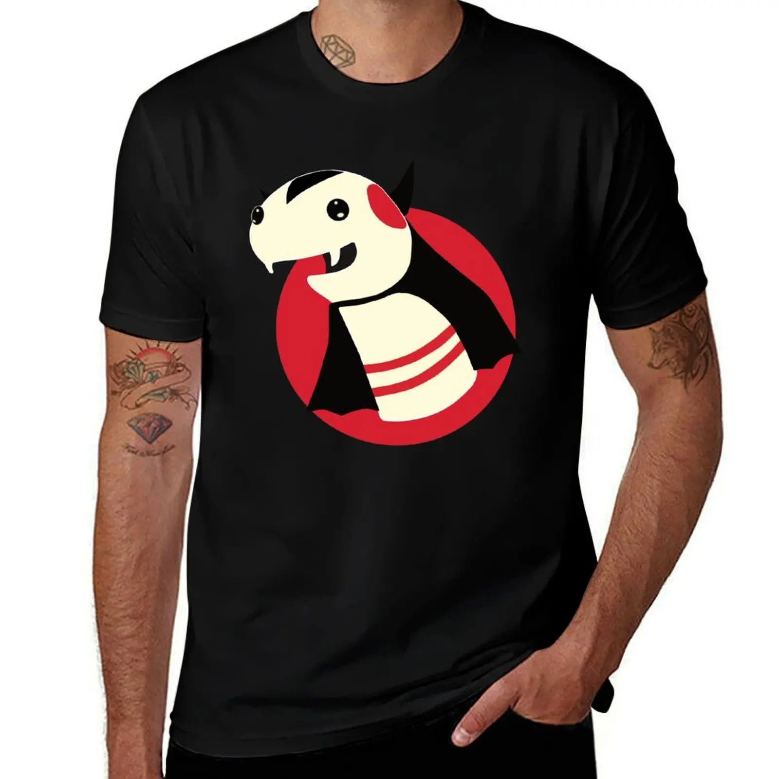 Sock Puppet (Vampire) T-Shirt Plus Size Simple Casual Top T-Shirt