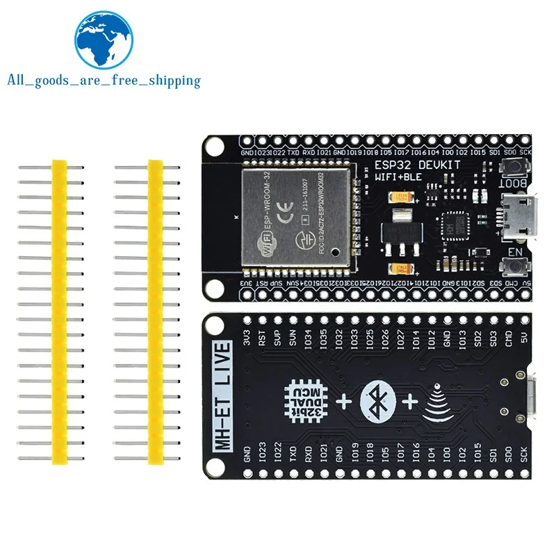 MH-ET LIVE ESP32 Development Board WiFi+Bluetooth Ultra-Low Power Consumption Dual Core ESP-32 ESP-32S CH9102 For Arduino