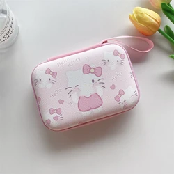 Borsa per auricolari 9.5x13.5cm per AirPods scatola portatile custodia per caricabatterie per cavo dati custodia protettiva Sanrio Disney Cartoon Pattern