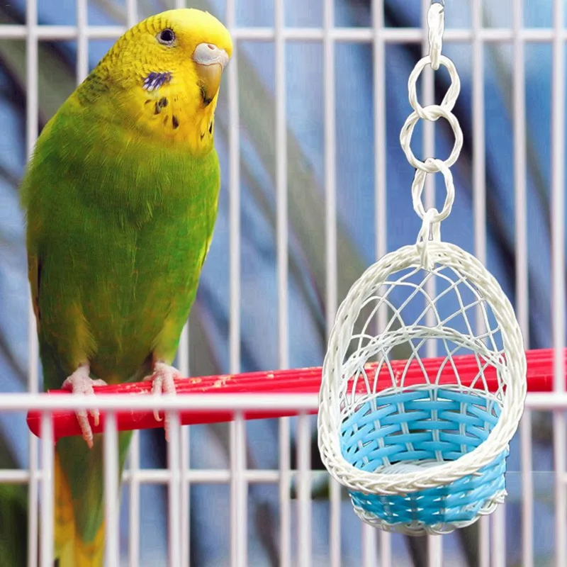 Bird Toys Swing Nest Cages Hanging bed Hamster Hammock Garden Decoration Parrot Basket Small Pet Cradle Bird Nest