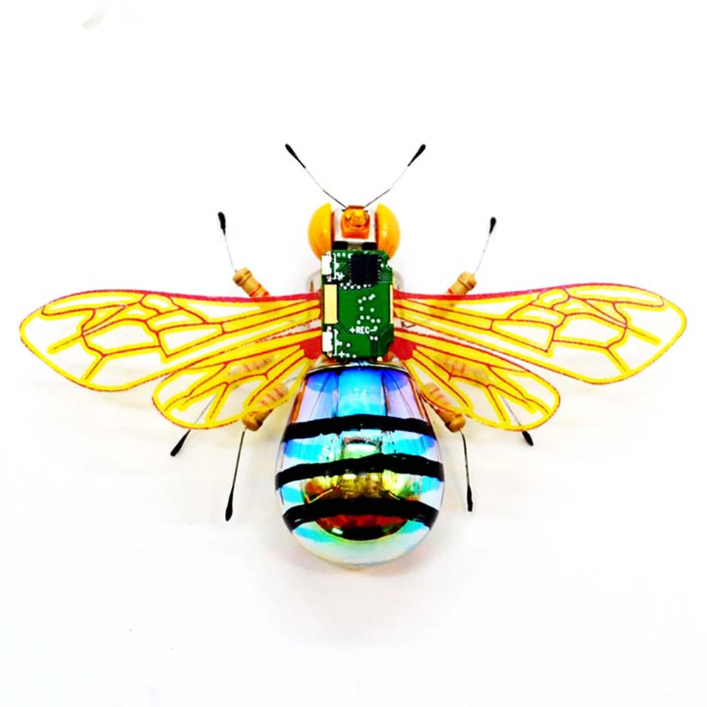 Insect Model Bee Metal Machinery Puzzel Kinderen Wetenschap Speelgoed DIY STEM Technologische leerkit Educatief speelgoed