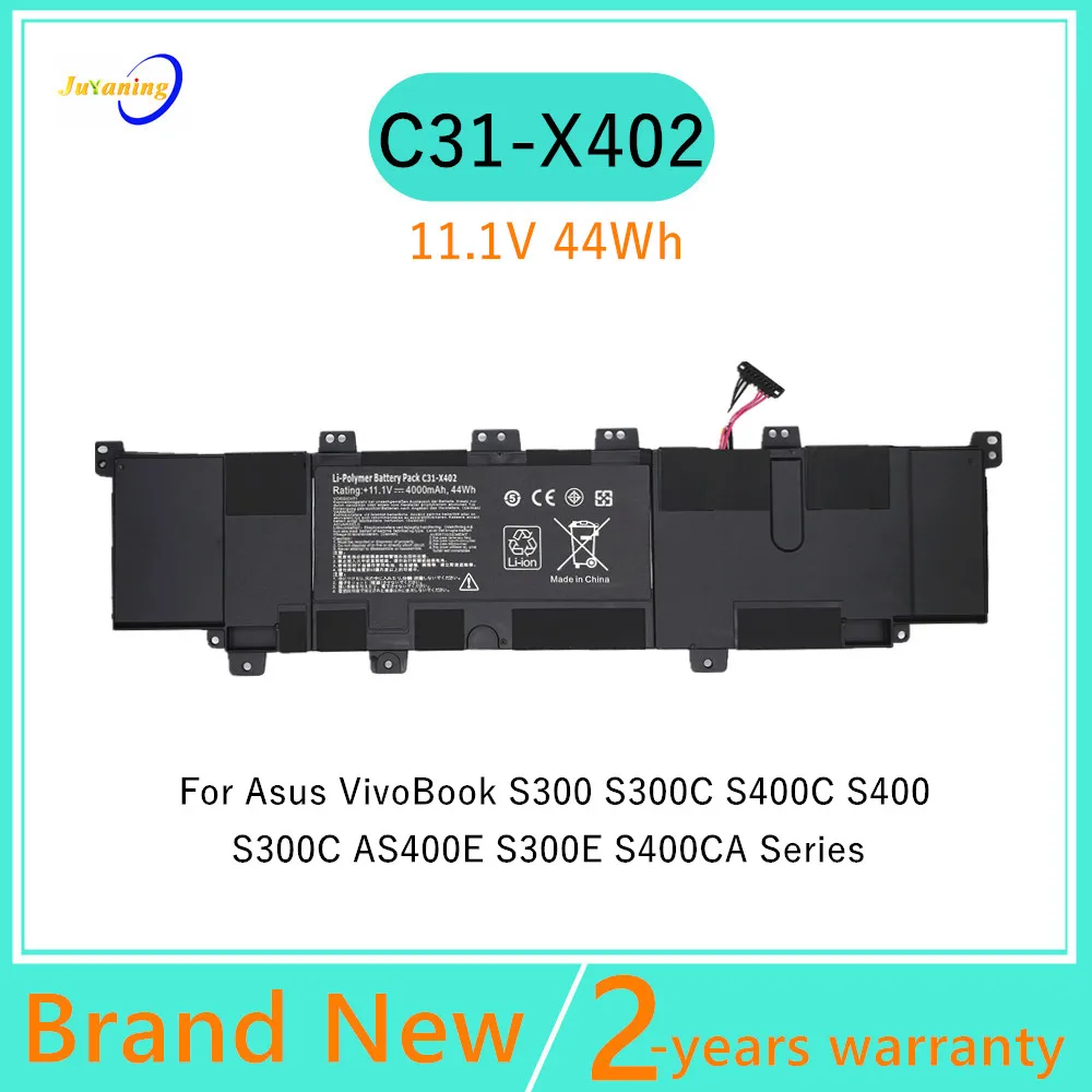 

Laptop Battery For Asus VivoBook S300 S300C S400C S400 S300C AS400E S300E S400CA Series C31-X402
