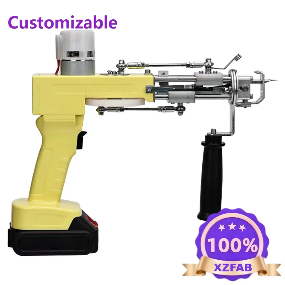 Factory Direct 2026 High Quality Wireless Tufting Gun 2 IN 1 Set Carpet Electric Knitting Pistol Weaving Flocking Rug Machine