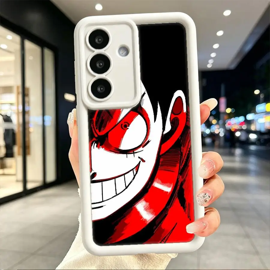 Phone Cover Case for Samsung Galaxy S26 S24 ultra S23 S20 FE S21 S22 Plus Note 20 Ultra S25 Anime One P-Piece