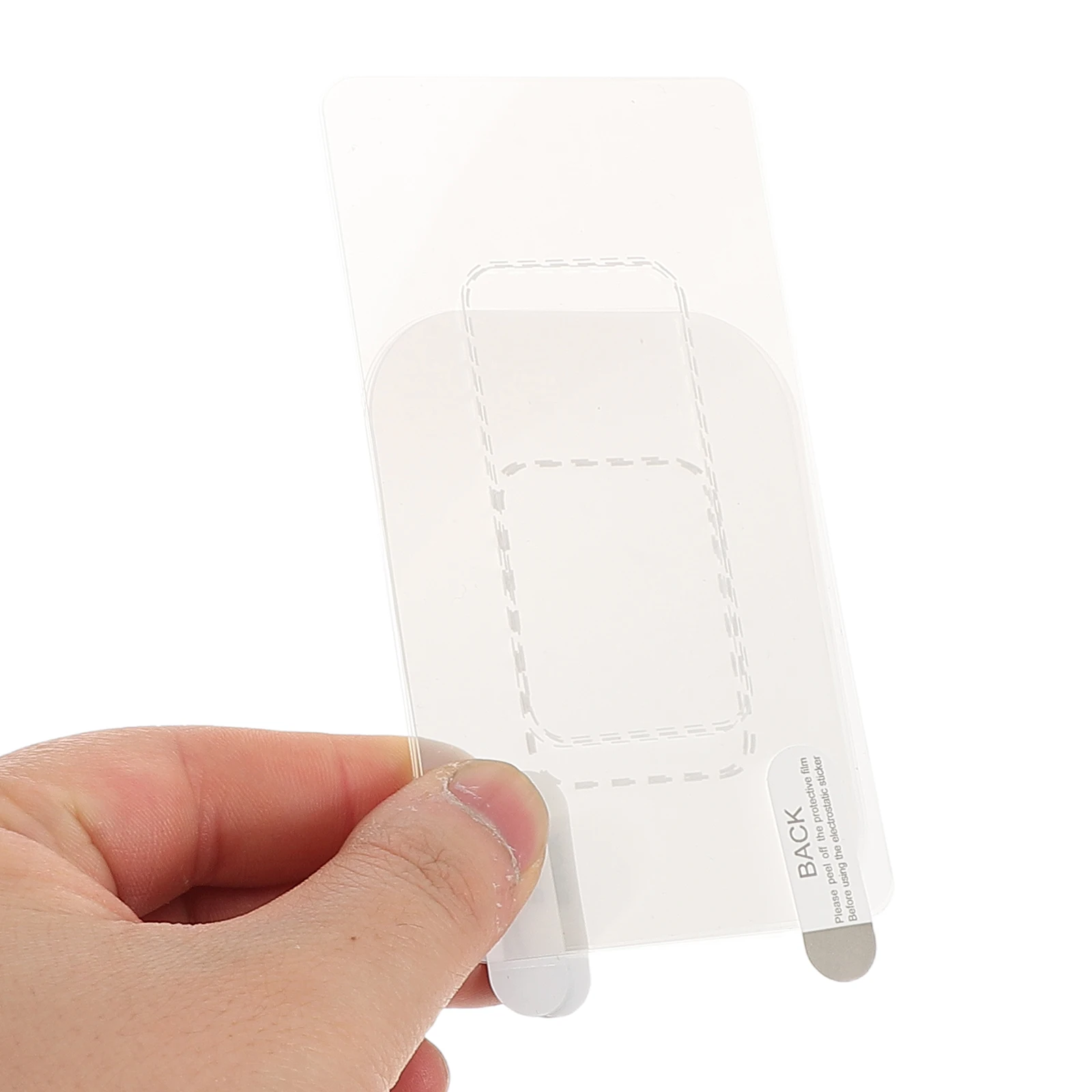 

8Pcs Windshield Static Film for Dash Camera with Positioning Guide Firm Pet Material Easy Repositioning Mount Stickers