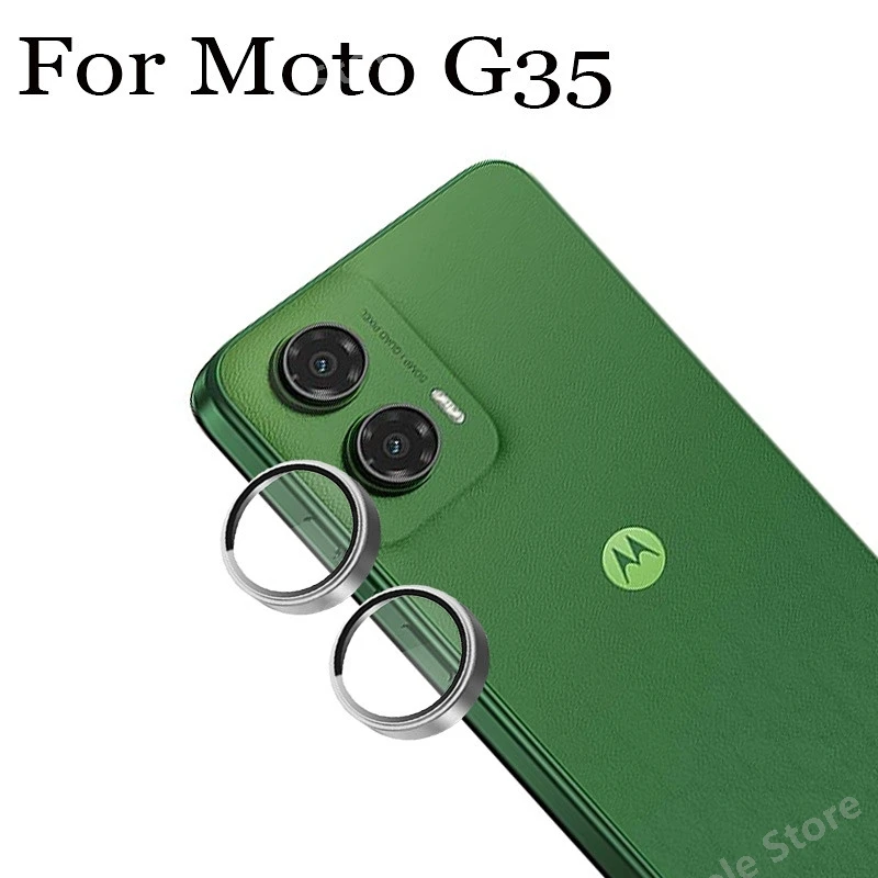 

3/2/1PCS Metal Camera Lens Protector For Moto G35 Camera Glass Lens film 3D Snap-On Anti-Scratch