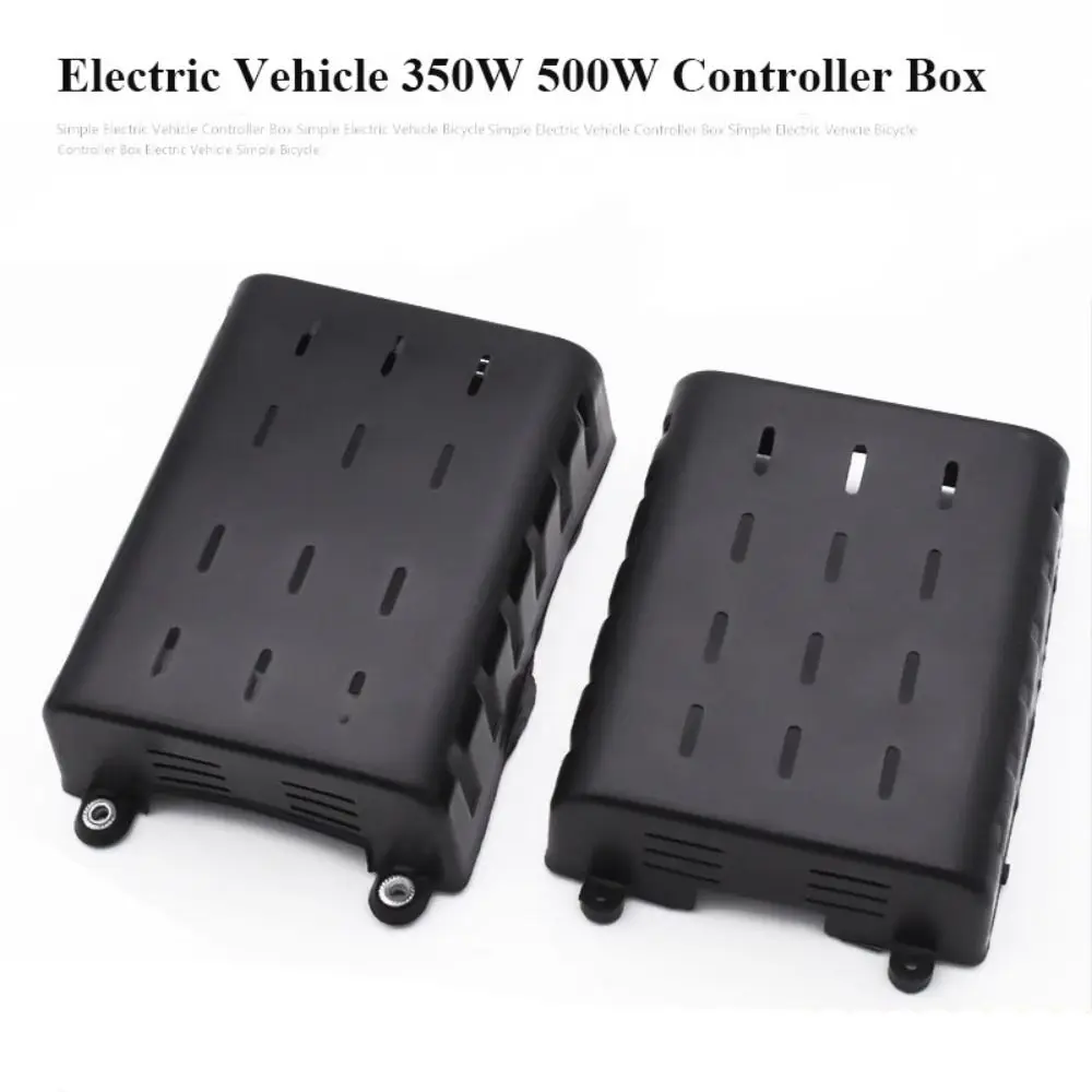 New 350W 500W Controller Box 2 Styles General Tool Box Black Rear Plastic Box Electric Vehicle Accessories