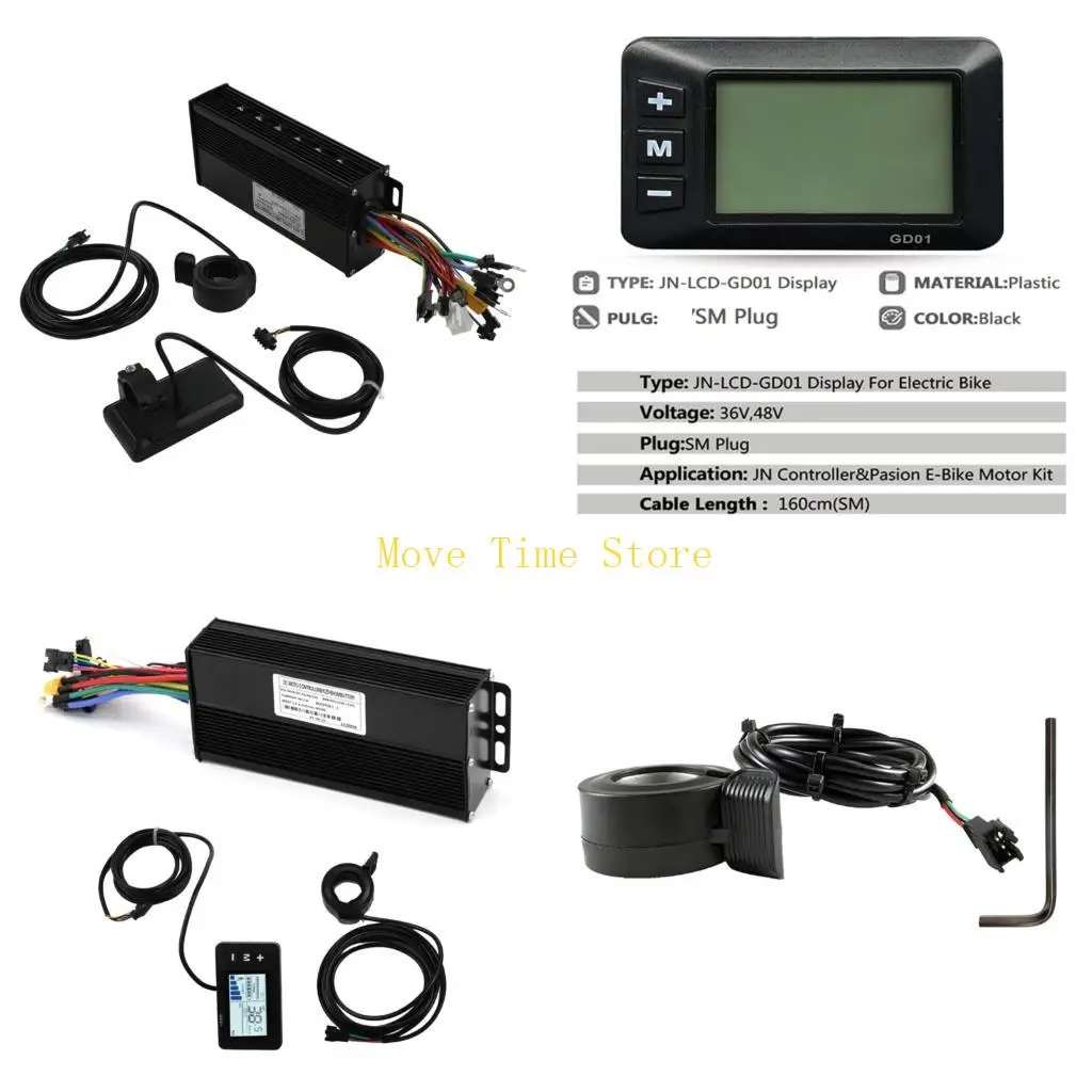 

92ME Electric Bike Brushless Controllers With LCD Display for 1500W 2000W Motor