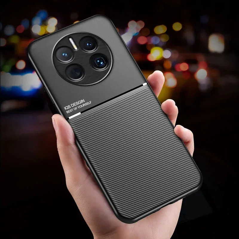 For Realme 12 Pro Case Car Magnetic Leather Cover Soft Frame Funda On For Realme 12 Pro Plus Realme12 Pro+ Phone Cases Capa