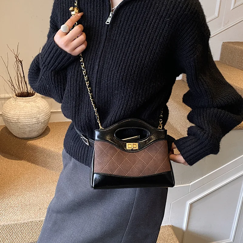 

2025 New Minimalist Vintage Shoulder Bag for Women, Retro Crossbody Purse, Compact Tote for Daily Commute & Travel