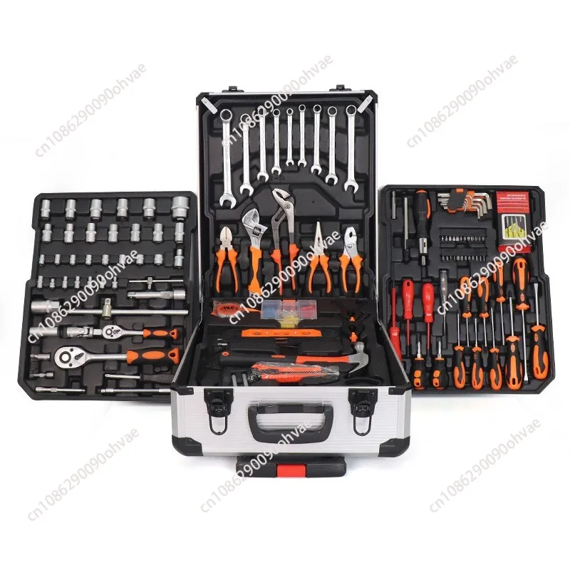 Quick delivery of stock 499pcs Tools Kit Mechanic Wrench Kids Combo Spanner Screwdriver Wood Work Machine Gardening Tool Set