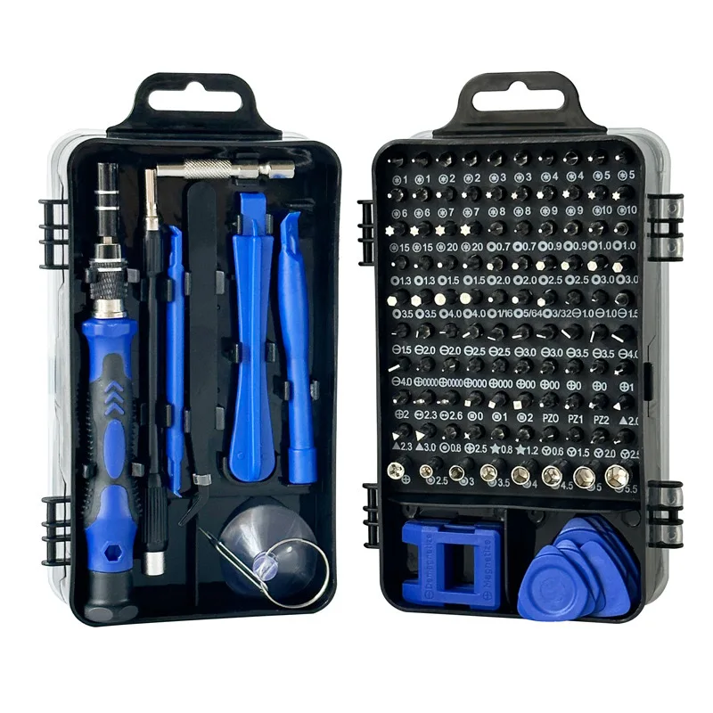 115 in 1 Precision Screwdriver Set Magnetic Repair Tools Kit for Computer Laptop Phone MacBook Household Repairs