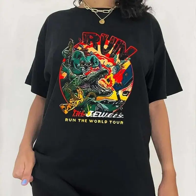 تي شيرت جديد Run The Jewels 2023 لجولة المشجعين S 5XL DN199