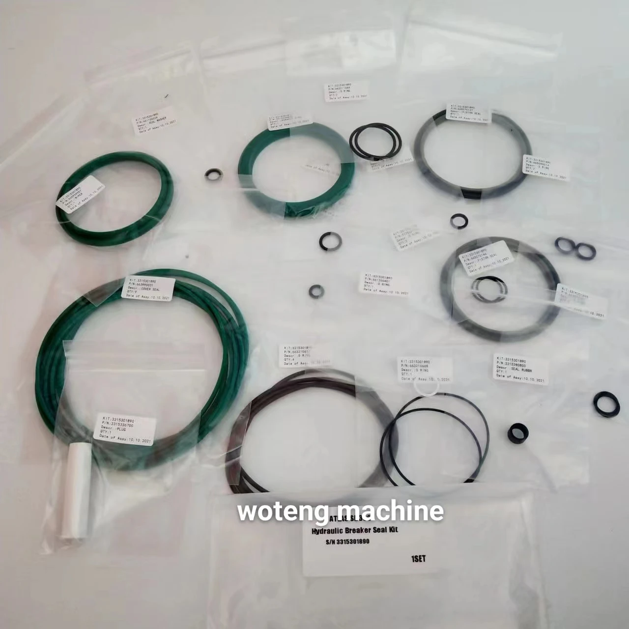 SB552 Breaker Seal Kit Rock Drill Repair Kit 3315303690 for ATLAS COPCO