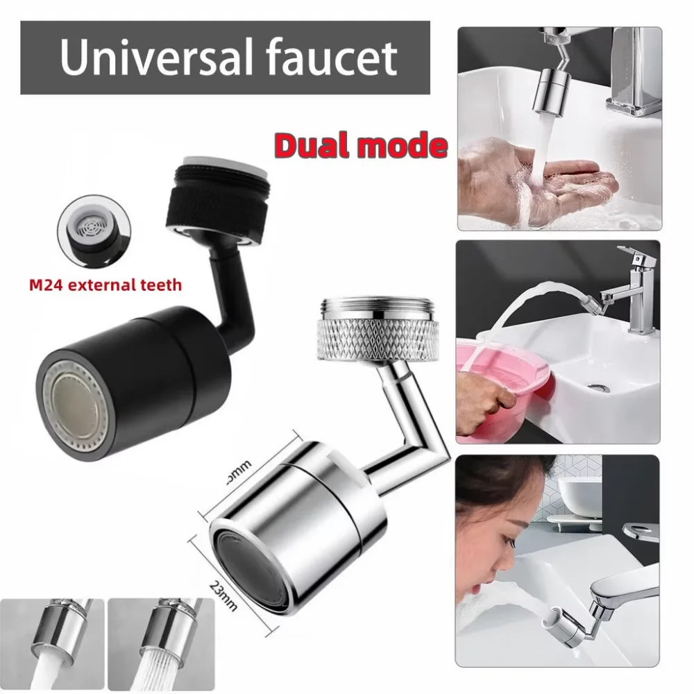720°Rotation Faucet extender Universal Splash-proof Saving Faucet Sprayer Head Bathroom kitchen Extender Adapter
