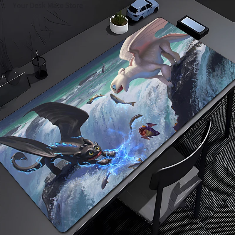 How to Train Your Dragon Gaming Mouse Pad Waterproof Anti-slip Desk Mat
