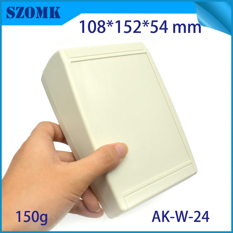 SZOMK Custom Injection Electronic Project Box ABS Plastic Box Plastic Casing Diy Desktop Instrument Enclosure 108x152x54mm