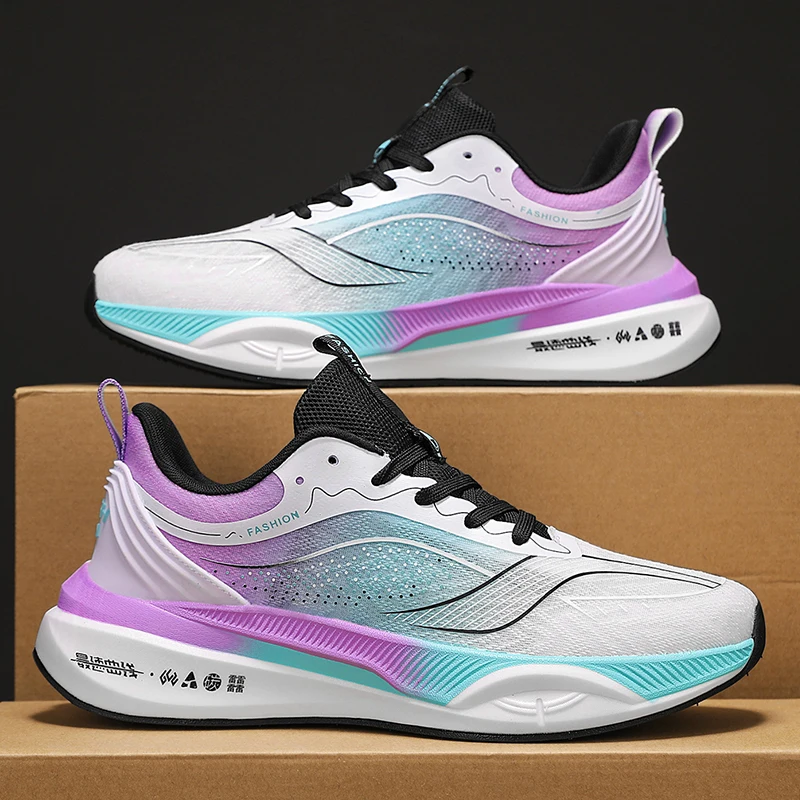 

Four Seasons Men's Shoes 2025 New Breathable Mesh Thick soled Sports Shoes for Youth Versatile Casual Running Shoes