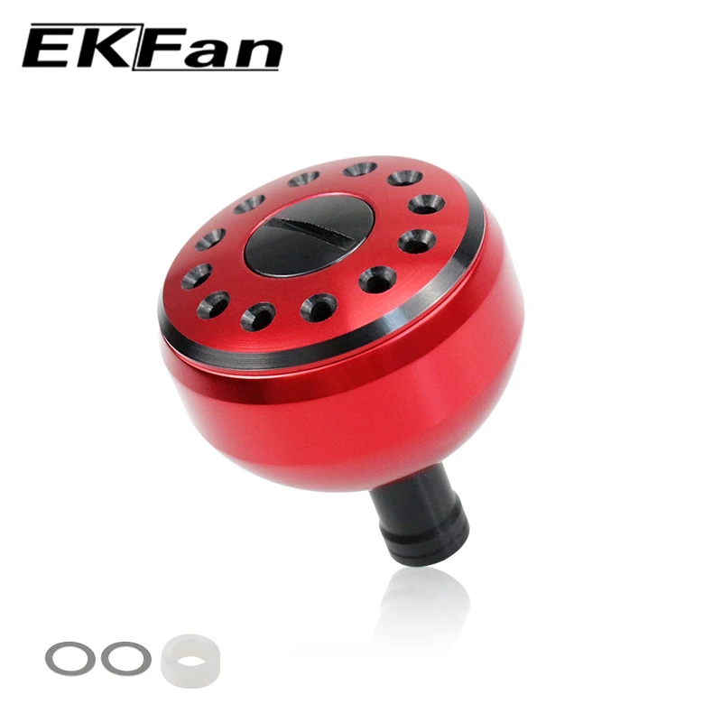 EKFan 32/35/38MM Aluminium Alloy Fishing Handle Knob For D/S Baitcasting Fishing Reel Rocker Fishing Accessory