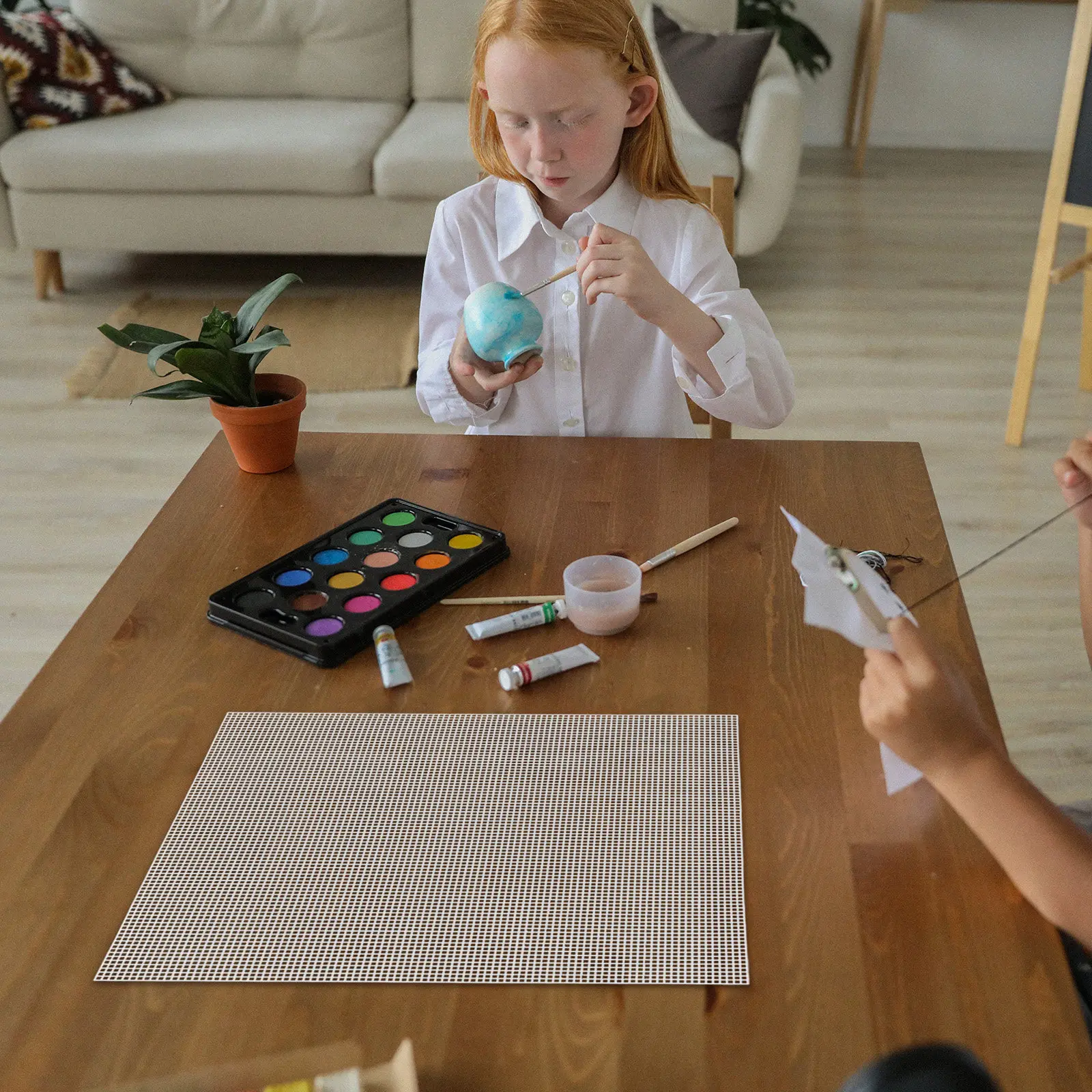 

10 шт. пластиковых холстов-сеток для вышивки крестом, вязания крючком, рукоделия, поделок, декора для дома