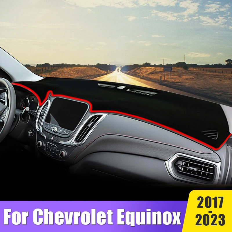 

Dashboard Sun Shade Cover Mat For Chevrolet Equinox 2017 2018 2019 2020 2021 2022 2023 Instrument Carpets Anti-UV Non-slip Pad