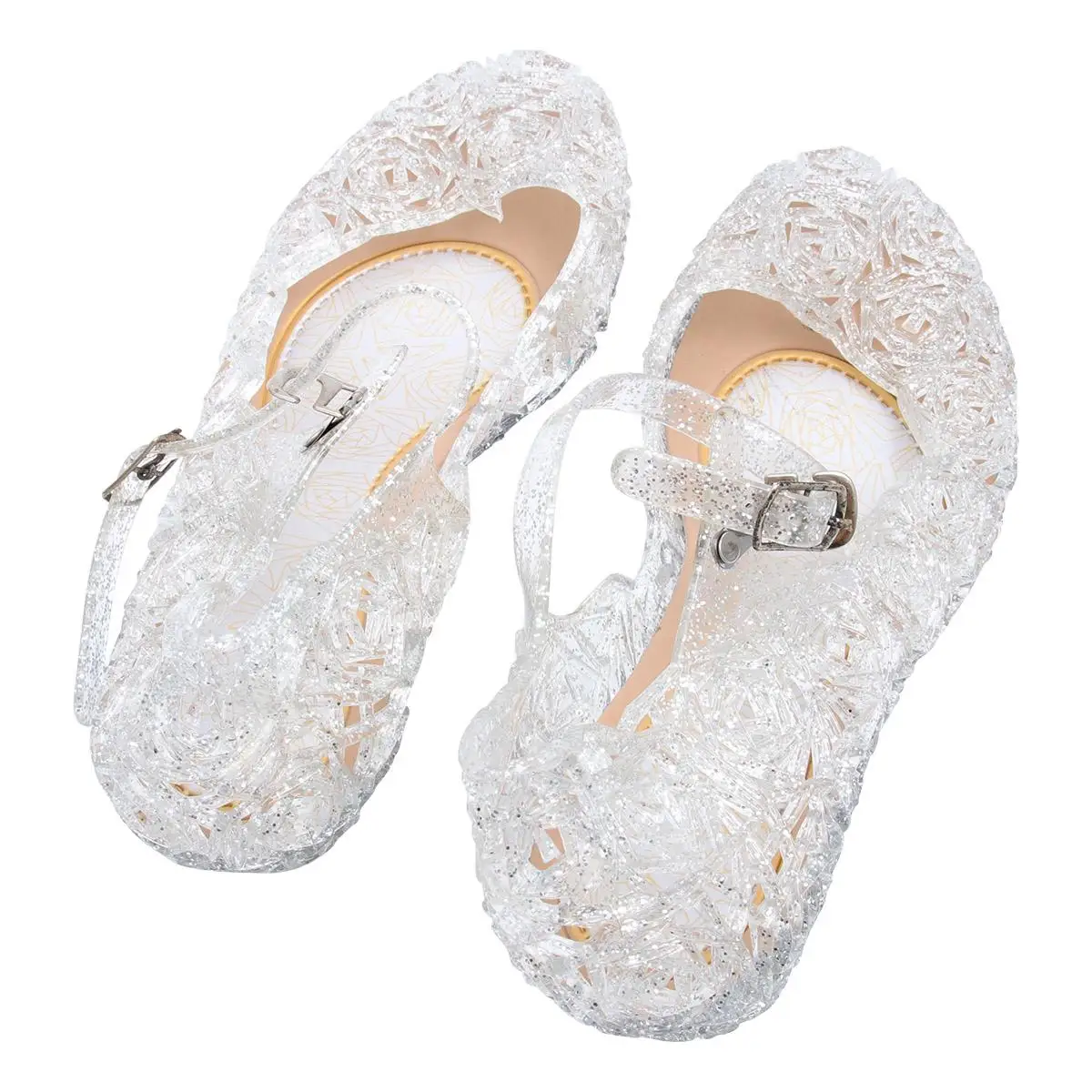 

Children Sandals High Jelly Sandal Heel Girls Jelly Sandals Comfortable Adjustable Strap Fashion Design Sandal Charm Gifts