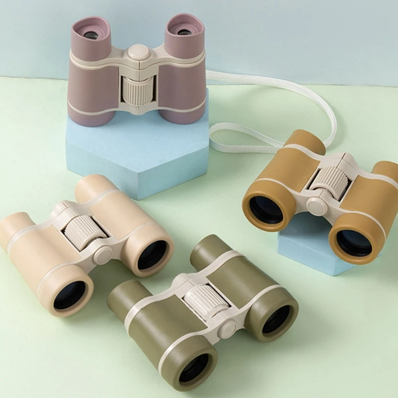 Lightweight & Easy to Use Binoculars Plastic Child Binoculars Colorful Binoculars Perfect for Camping & Bird Watchings