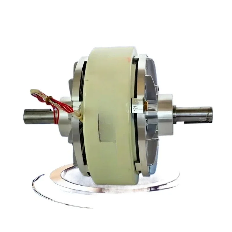 Twin shaft magnetic powder clutch precision torque control bag making machine parts magnetic powder clutch base