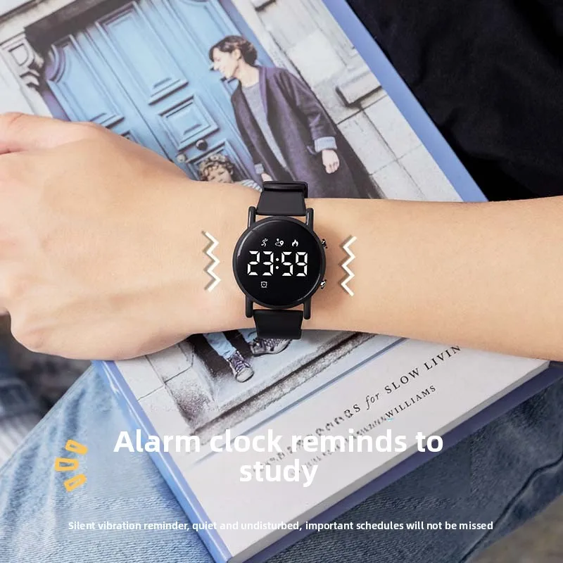 LED 2026 New Smart Watch Men Women Waterproof Fitness Tracker Long Battery Sleep Monitor Alarm Clock