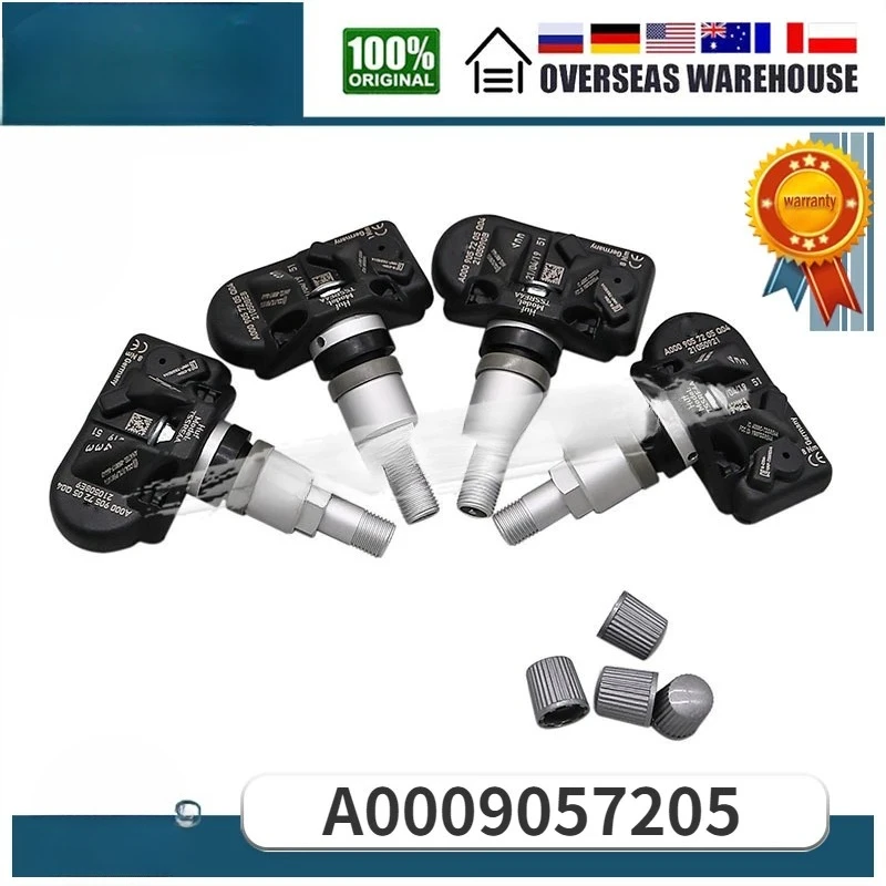 

Для Mercedes Benz Sprinter 1500 2500 2019-2020 4 шт. TPMS датчик давления в шинах 433 МГц A0009057205