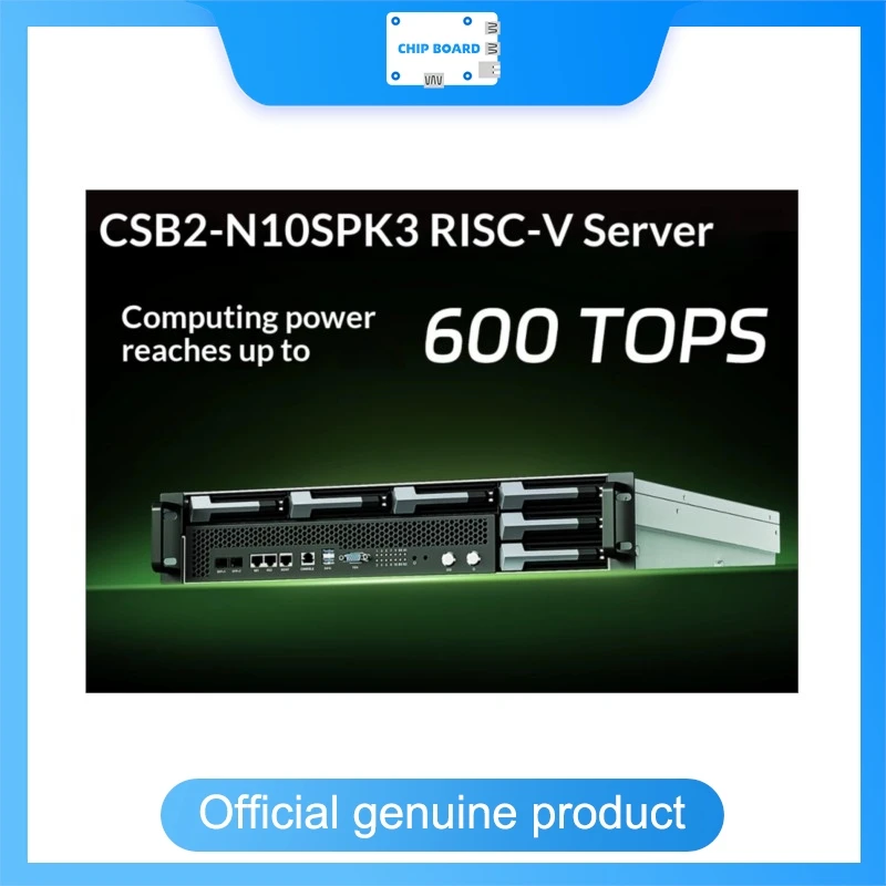 Firefly CSB2-N10SPK3 RISC-V Server, SpacemiT K3 2U Rack Edge AI Platform for Large Model Computing