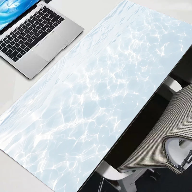 Fresh green leaves Mouse Pad notbook gamer Large Keyboard NonSlip Rubber Computer Carpet Desk Mat PC Gamer 90x40 MousePad