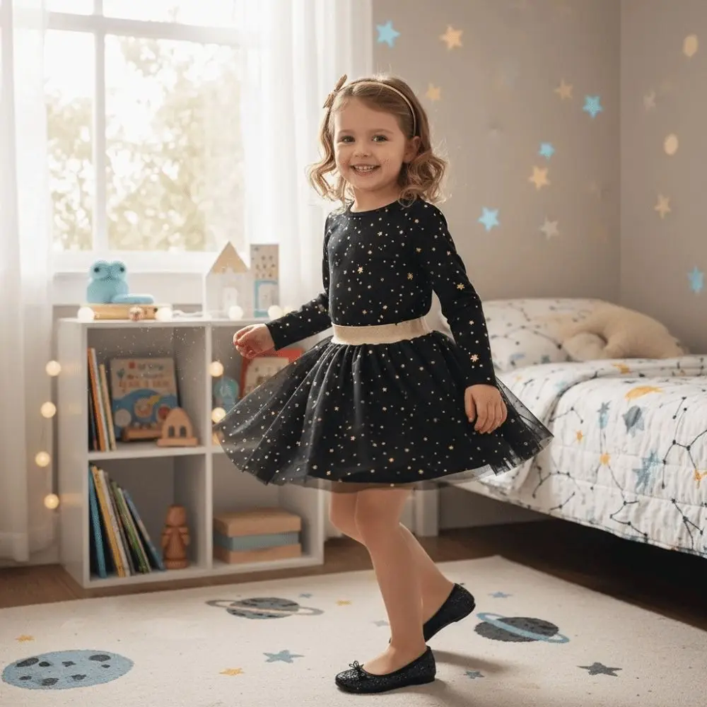 Jupes scintillantes style princesse, jupes de danse à taille élastique, mini-jupes à sequins, jupes tutu pour filles, déguisement de princesse