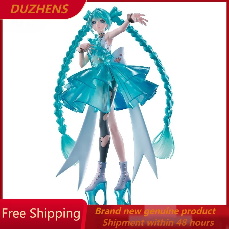 

BANDAI Genuine BPEV MIKU Homalomena wallisii VER.28cm PVC Action Anime Figure Model Toys Figure Collection Doll Gift