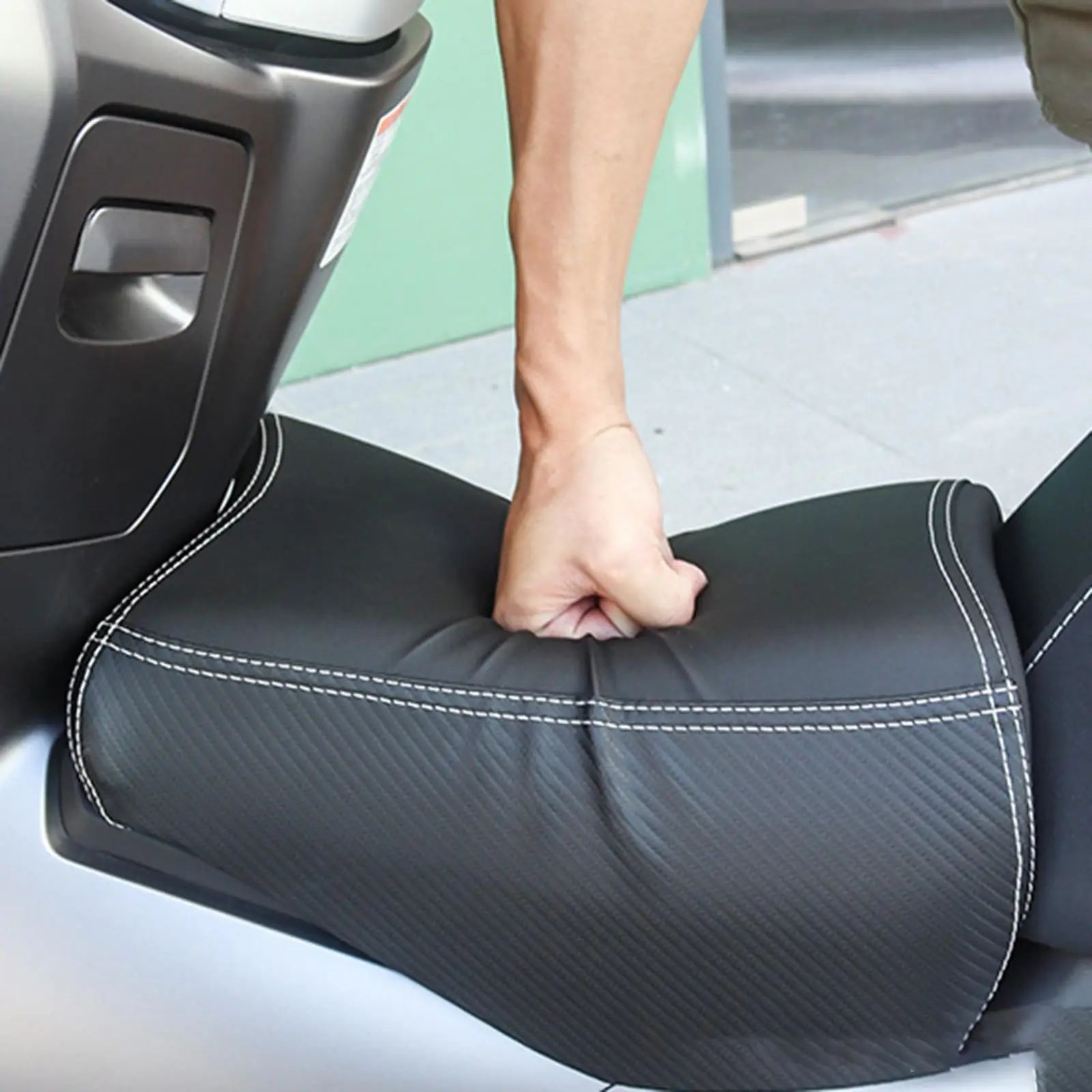 Front Child Seat Memory Foam Cushion Waterproof Motorcycle Baby Chair Comfortable for Yamaha NMAX155 Long Rides