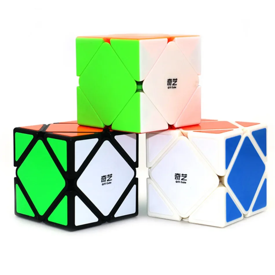 Qiyi QiCheng Snelheid Magische Kubus Een Scheve Snelheid Kubus Magische Bricks Blok Brain Teaser Gift Speelgoed voor Kinderen Speciale Gift Speelgoed
