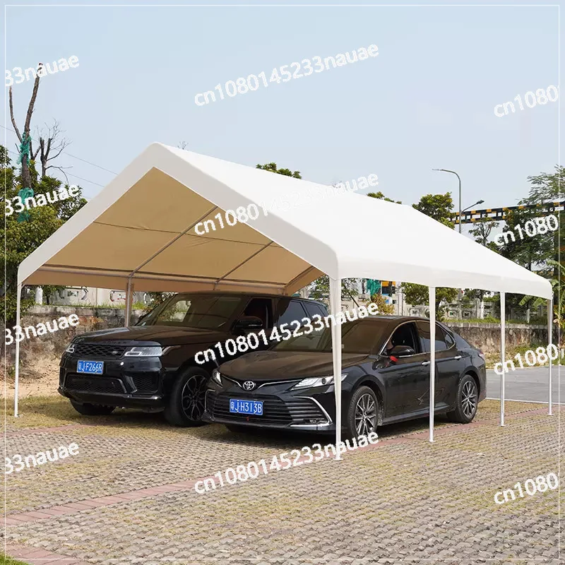 Market Outdoor Sunshade Stall Tent Commercial Manual Four-legged Night Market Canopy Four Corners Rainproof Caravan Shed