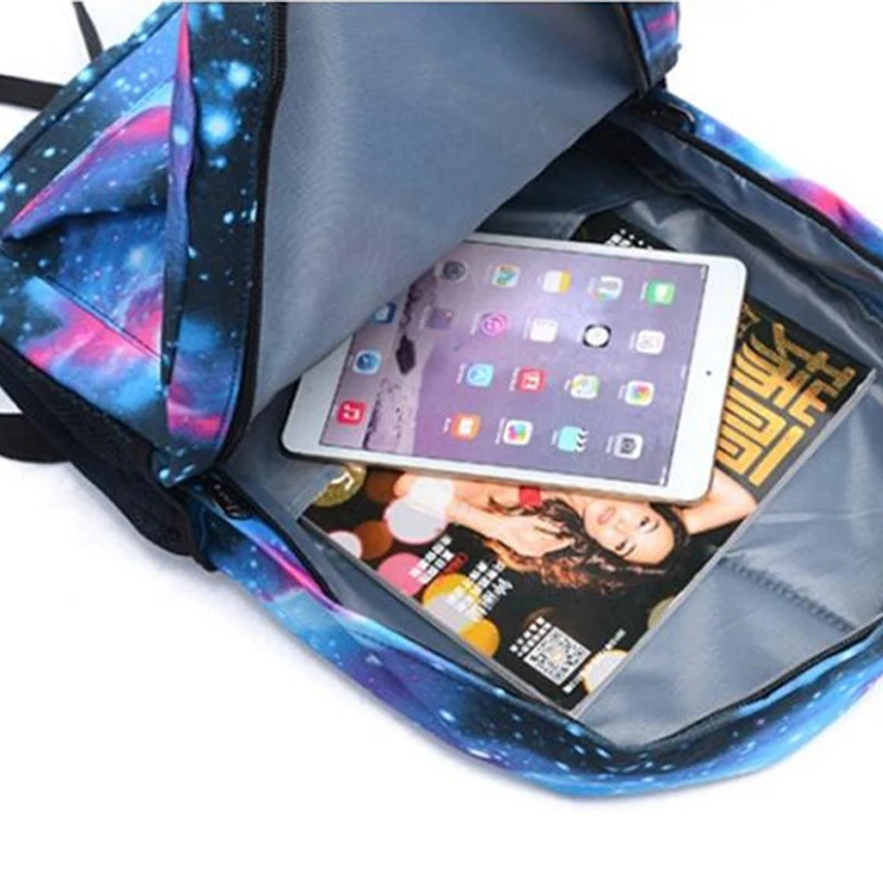 Luminous Zelda Backpack Big Student Rucksack Girls Boys School Bag High Capacity Women Men Leisure Travel Laptop Mochila