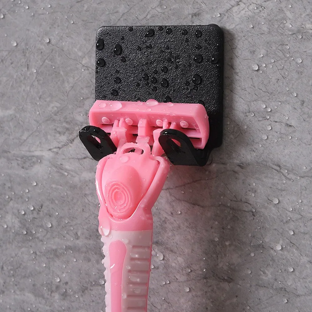 HOShelf-Support mural de rasoir T1, lame de douche, crochet, cintre
