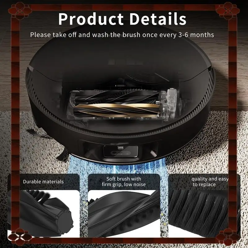 24-часовая доставка, аксессуары для подметания роботов, запасные части для основной щетки, замена роликовой щетки