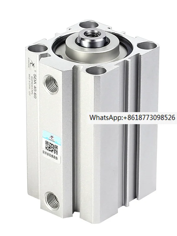 

Star small pneumatic thin cylinder SDA40/32/25/12/16/20-10X15X50X35 * 75 * 100